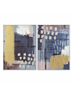Cadre DKD Home Decor Moderne Urbaine 103,5 x 4,5 x 144 cm (2 Unités)