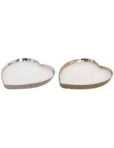Bougie Parfumée Home ESPRIT Moderne Coeur 320 g (2 Unités)
