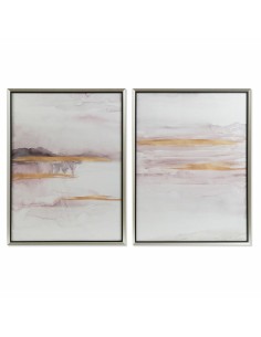 Cadre DKD Home Decor 60 x 3,5 x 80 cm Abstrait Urbaine (2 Unités)