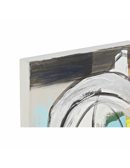Cadre DKD Home Decor 60 x 2,8 x 60 cm Abstrait Moderne (3 Pièces)