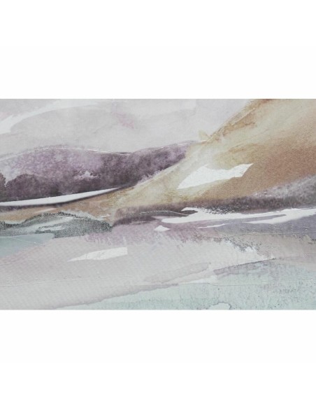 Cadre DKD Home Decor 124 x 4,5 x 64 cm Montagne Moderne (2 Unités)
