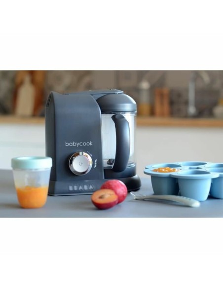Robot culinaire Béaba Babycook Solo Gris 1,1 L 4 en 1
