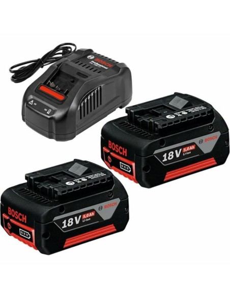 Ensemble chargeur et batterie rechargeable BOSCH 1 600 A00 B8J 18 V 5 Ah
