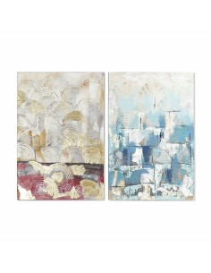 Cadre DKD Home Decor 80 x 3,5 x 120 cm Abstrait Loft (2 Unités)