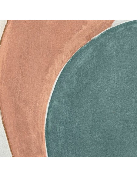 Cadre DKD Home Decor Moderne Cercles 80 x 3,7 x 100 cm (2 Unités)