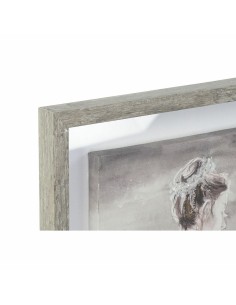 Cadre DKD Home Decor 40 x 3,8 x 80 cm Femme Romantique (2 Unités) 2