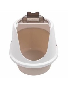 Bac à litière pour chats MPETS Beige Plastique recyclé 2