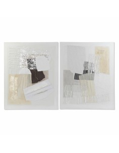 Cadre DKD Home Decor 80 x 3,7 x 100 cm Abstrait Urbaine (2 Unités)