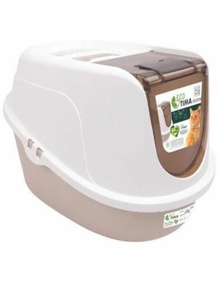 Bac à litière pour chats MPETS Beige Plastique recyclé