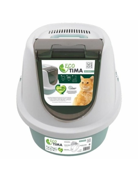 Bac à litière pour chats MPETS Vert Plastique recyclé