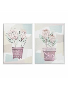 Cadre DKD Home Decor Scandinave 53 x 4,5 x 73 cm (2 Unités)