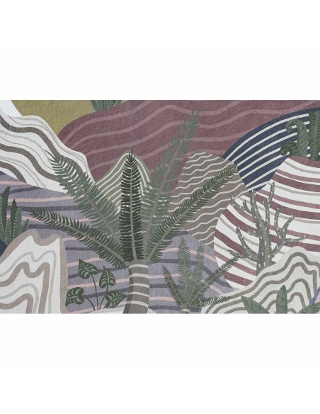 Cadre DKD Home Decor 53 x 4,5 x 73 cm Montagne Boho (2 Unités)