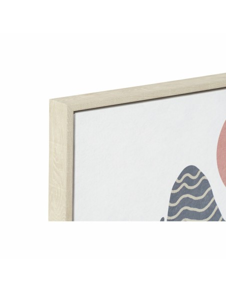 Cadre DKD Home Decor 53 x 4,5 x 73 cm Montagne Boho (2 Unités)