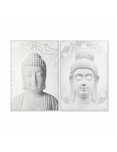 Cadre DKD Home Decor 82,5 x 4,5 x 122,5 cm Buda Oriental (2 Unités)