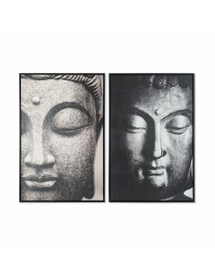 Cadre DKD Home Decor 62,5 x 4,5 x 93 cm Buda Oriental (2 Unités)