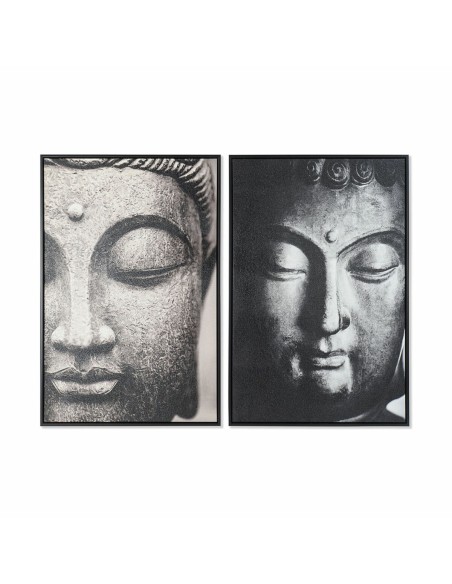 Cadre DKD Home Decor 62,5 x 4,5 x 93 cm Buda Oriental (2 Unités)