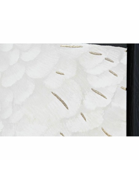 Jeu de 3 tableaux DKD Home Decor Oriental Héron (210 x 4 x 140 cm)