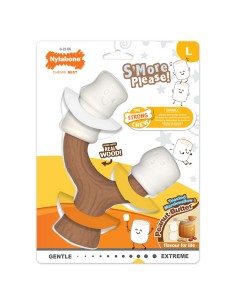 Jouet pour chien Nylabone Marron Beurre de cacahuètes L