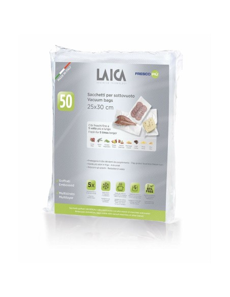 Sacs de rangements LAICA VT3510 25 x 30 cm 50 Pièces