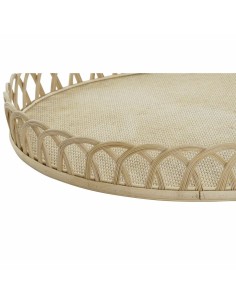 Centre de Table DKD Home Decor Marron Bambou (58 x 58 x 9 cm) 2
