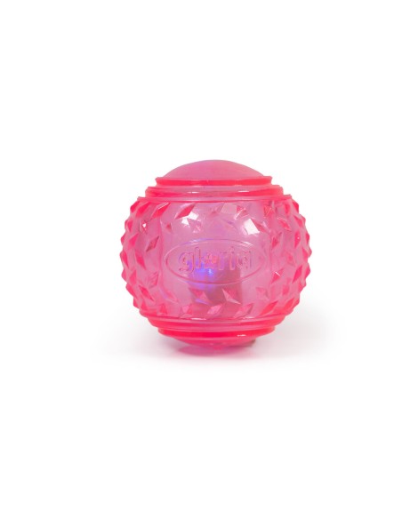 Boule pour animaux de compagnie Gloria PLAY AND RUN Rose TPR 6,35 cm