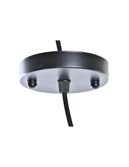 Suspension DKD Home Decor Noir Marron 220 V 50 W (36 x 36 x 48 cm)