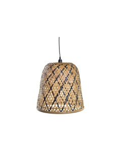 Suspension DKD Home Decor Noir Marron 220 V 50 W (41 x 41 x 39 cm)
