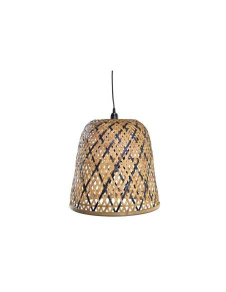 Suspension DKD Home Decor Noir Marron 220 V 50 W (41 x 41 x 39 cm)