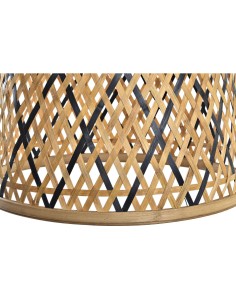 Suspension DKD Home Decor Noir Marron 220 V 50 W (41 x 41 x 39 cm) 2
