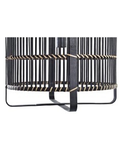 Suspension DKD Home Decor Noir Bambou 50 W 40 x 40 x 35 cm 2