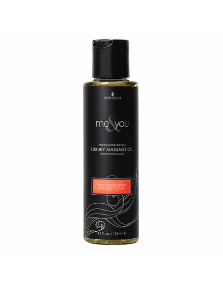 Huile de massage érotique  Me & You  Sensuva 125 ml Fruit de la Passion