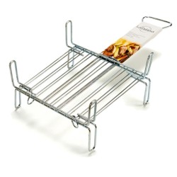 Grill Double 25 x 25 cm Acier zingué (5 Unités) 2