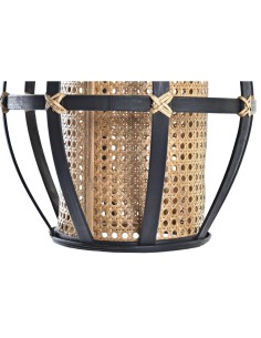 Suspension DKD Home Decor Noir Marron 220 V 50 W (34 x 34 x 35 cm) 2
