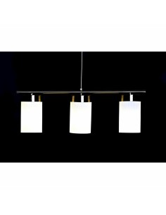 Suspension DKD Home Decor Blanc Doré Métal Verre 60 x 15 x 25 cm 2