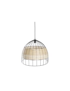 Suspension DKD Home Decor Marron Noir Métal 50 W 50 x 50 x 42 cm