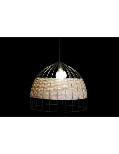 Suspension DKD Home Decor Marron Noir Métal 50 W 50 x 50 x 42 cm