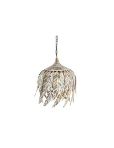 Suspension DKD Home Decor Gris 220 V 50 W (33 x 33 x 40 cm)