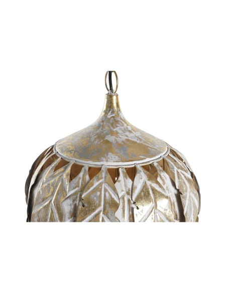 Suspension DKD Home Decor Gris 220 V 50 W (33 x 33 x 40 cm)