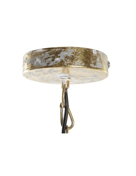 Suspension DKD Home Decor Gris 220 V 50 W (33 x 33 x 40 cm)