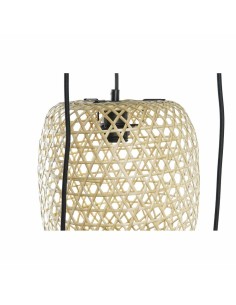 Suspension DKD Home Decor 43 x 43 x 100 cm Noir Marron Bambou 50 W 2