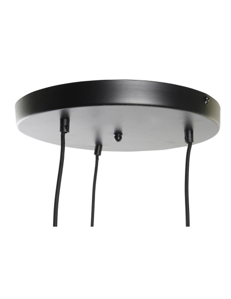 Suspension DKD Home Decor 43 x 43 x 100 cm Noir Marron Bambou 50 W