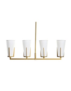 Suspension DKD Home Decor Doré Blanc (67 x 14 x 22 cm)