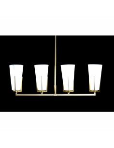 Suspension DKD Home Decor Doré Blanc (67 x 14 x 22 cm) 2