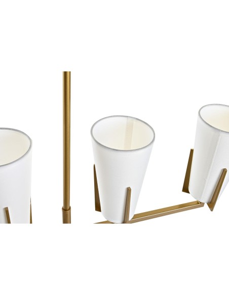 Suspension DKD Home Decor Doré Blanc (67 x 14 x 22 cm)
