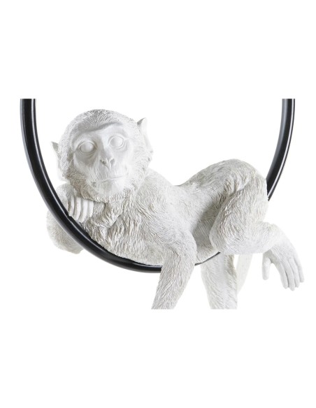 Suspension DKD Home Decor Blanc Doré Métal Résine 50 W 29,5 x 20 x 44,5 cm (2 Unités)