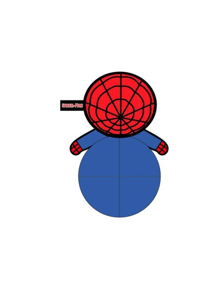 Jouet pour chien Spider-Man Rouge
