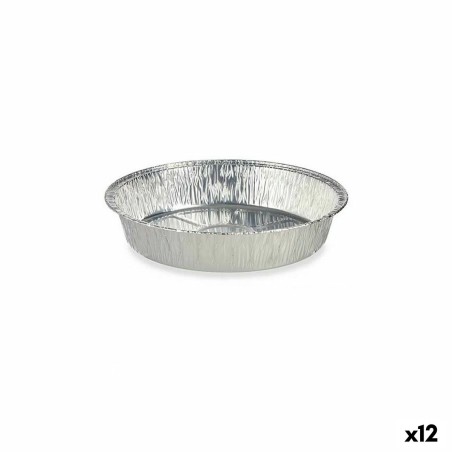 Lot de plateaux pour aliments Kinvara 30268 Jetable Rond 12 Unités