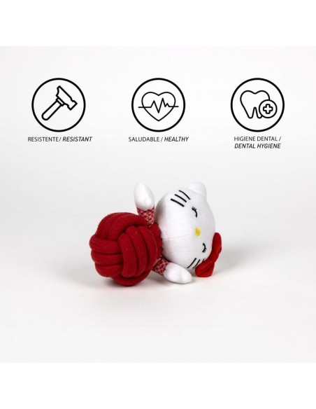 Jouet pour chien Hello Kitty Rouge Polyester Coton