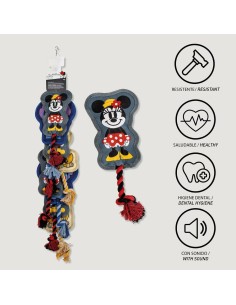 Jouet pour chien Mickey Mouse Rouge Taille unique 2