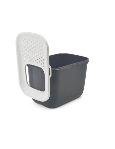 Bac à litière pour chats Vadigran Blanc Anthracite Plastique 2